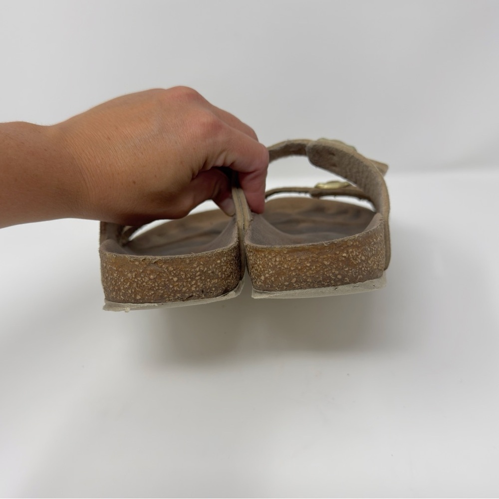 Birkenstock Arizona Microfiber Shiny Python Sanda… - image 4